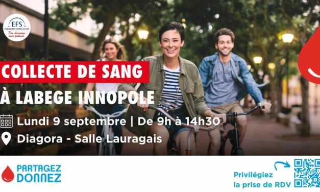 Don du sang le 9 septembre 2024